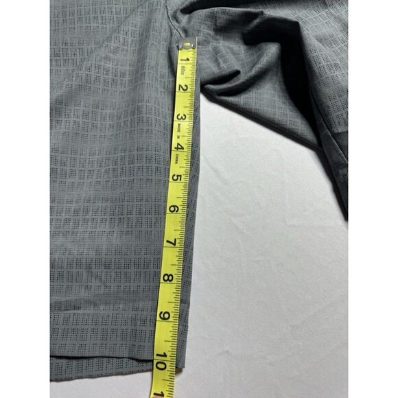 Adidas Shorts Mens 32 Gray Ultimate Dot Plaid Golf Geometric Print - Picture 11 of 14